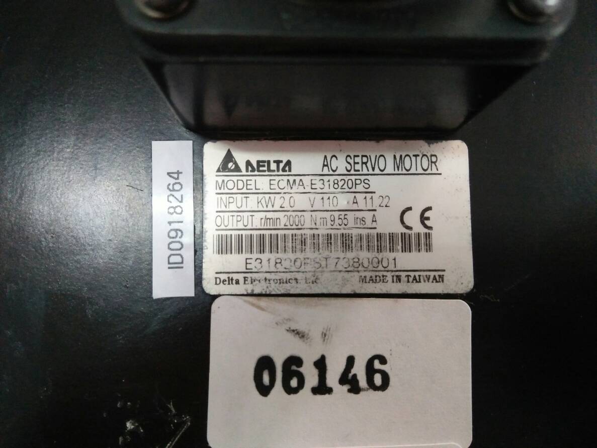 SERVO MOTOR “ DELTA ” รุ่น ECMA-E31820PS