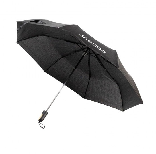 ร่มพับ 4 ตอน 21 นิ้ว RPET 190T ด้ามจับตกแต่งไม้ไผ่ รุ่น PU002A