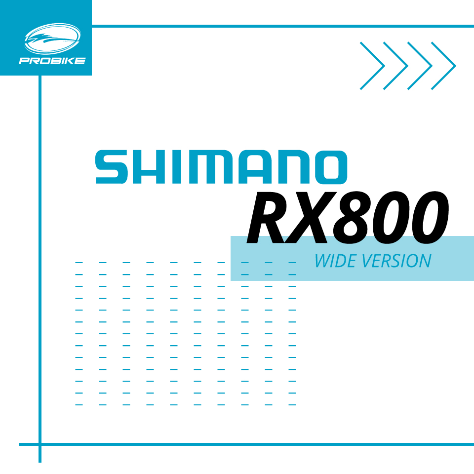 รองเท้าเสือหมอบ SHIMANO RX800 (WIDE VERSION) รองเท้าจักรยานกราเวล