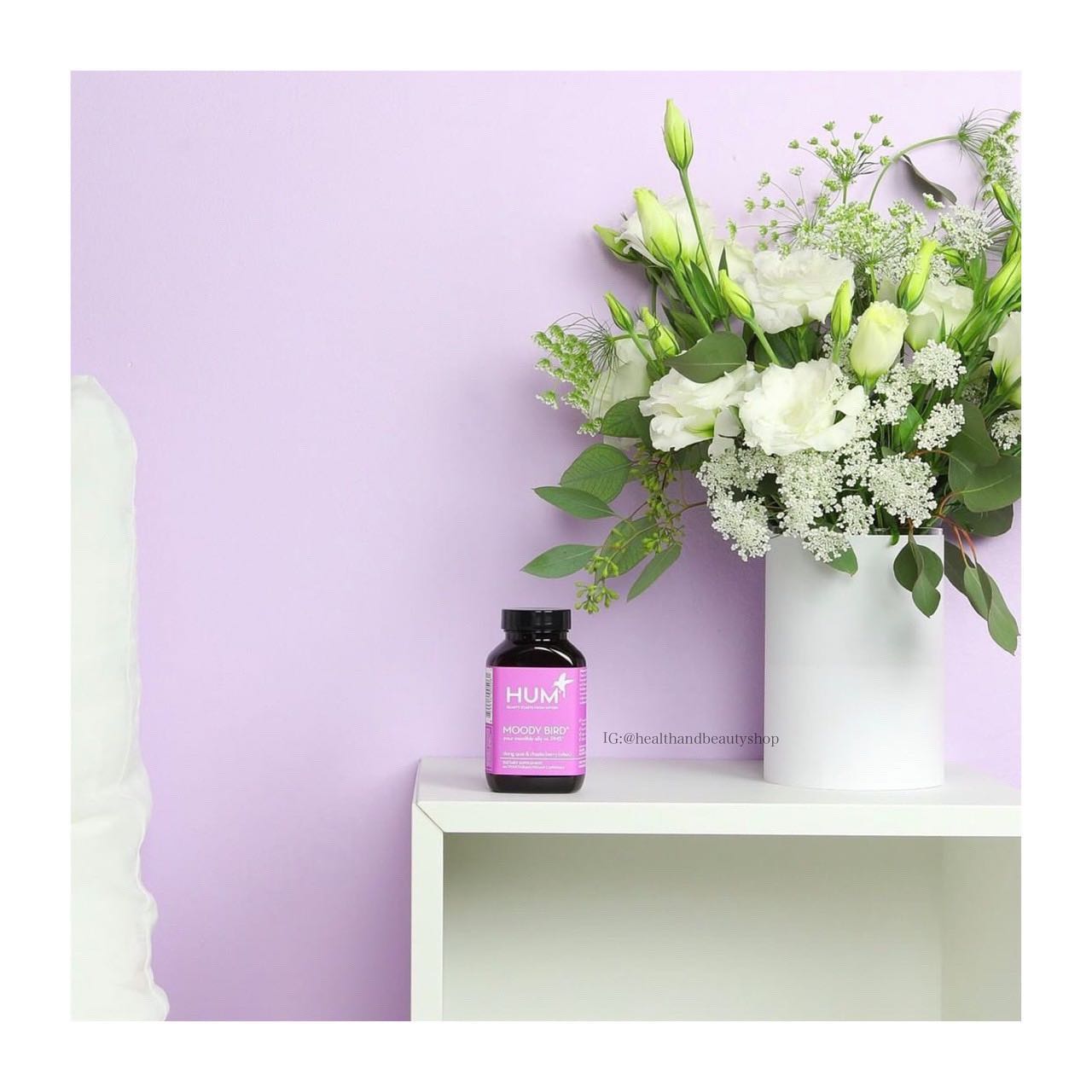 HUM MOODY BIRD 60 vegan capsules