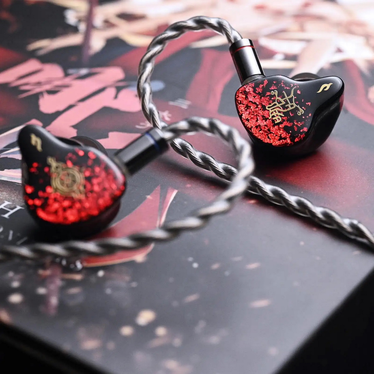 Tangzu Nezha หูฟัง IEMs Hybrid 7 ไดรเวอร์ 6BA+1Electrostatic ประกันศูนย์ไทย