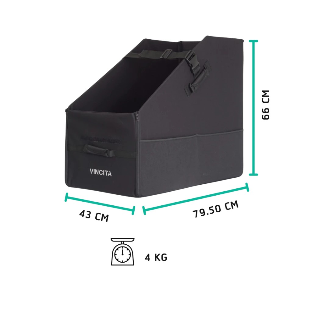 Vincita B132I กล่องใส่จักรยานพับสำหรับรถจักรยาน 20 นิ้ว - Keeper Box For Folding Bike 20 inches