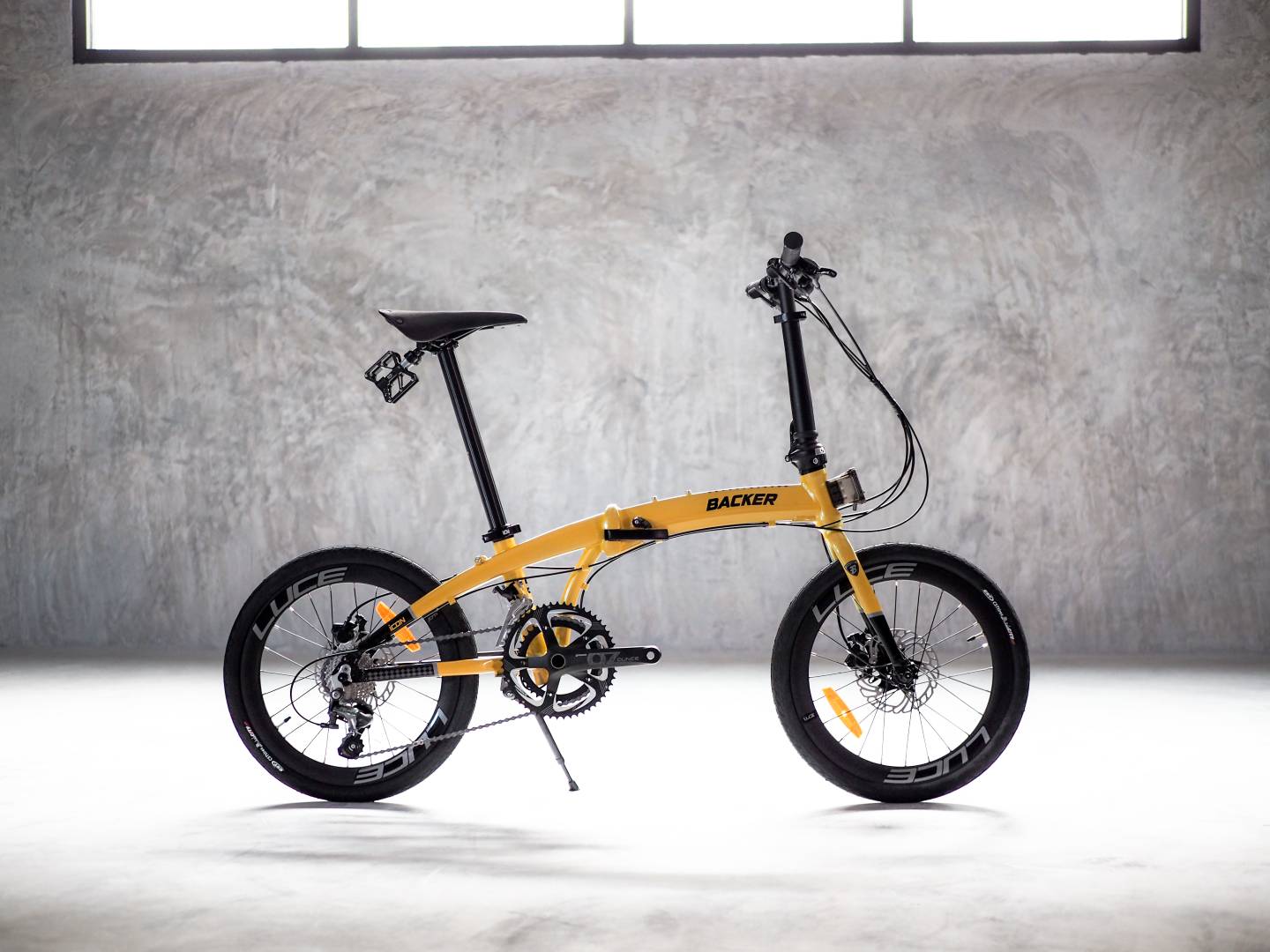 จักรยานพับได้ BACKER ICON 20" ALLOY FOLDING BIKES 2*10 สปีด Tiagra Mix 2021