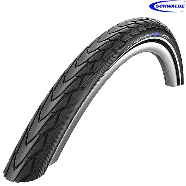 ยางนอกขอบพับ มาราธอน เรเซอร์ SCHWALBE MARATHON RACER, SLICK , 26x1.5 (40-559) สีดำ
