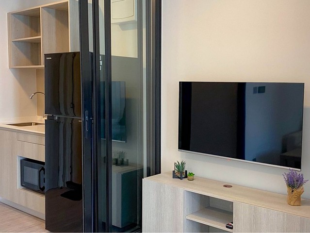 ให้เช่าคอนโด เคฟ เอวา ตึกC 25 ตร.ม.ห้องใหม่ เฟอร์ครบ มีเครื่องซักผ้า ใกล้ธรรมศาสตร์รังสิต