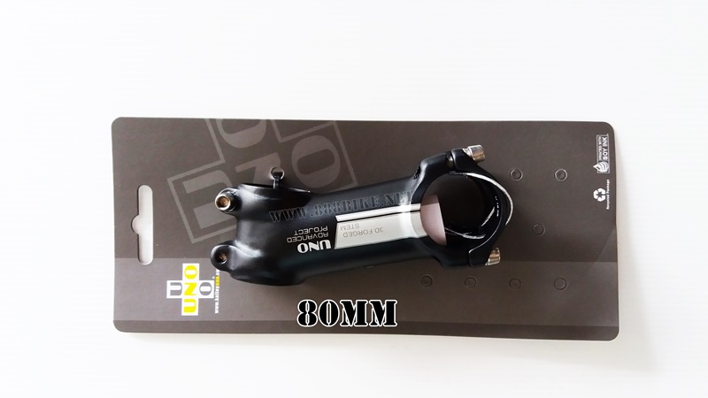คอแฮนด์ UNO 3D FORGED STEM , -17 องศา ขนาด 80 90 100mm., ASA-105