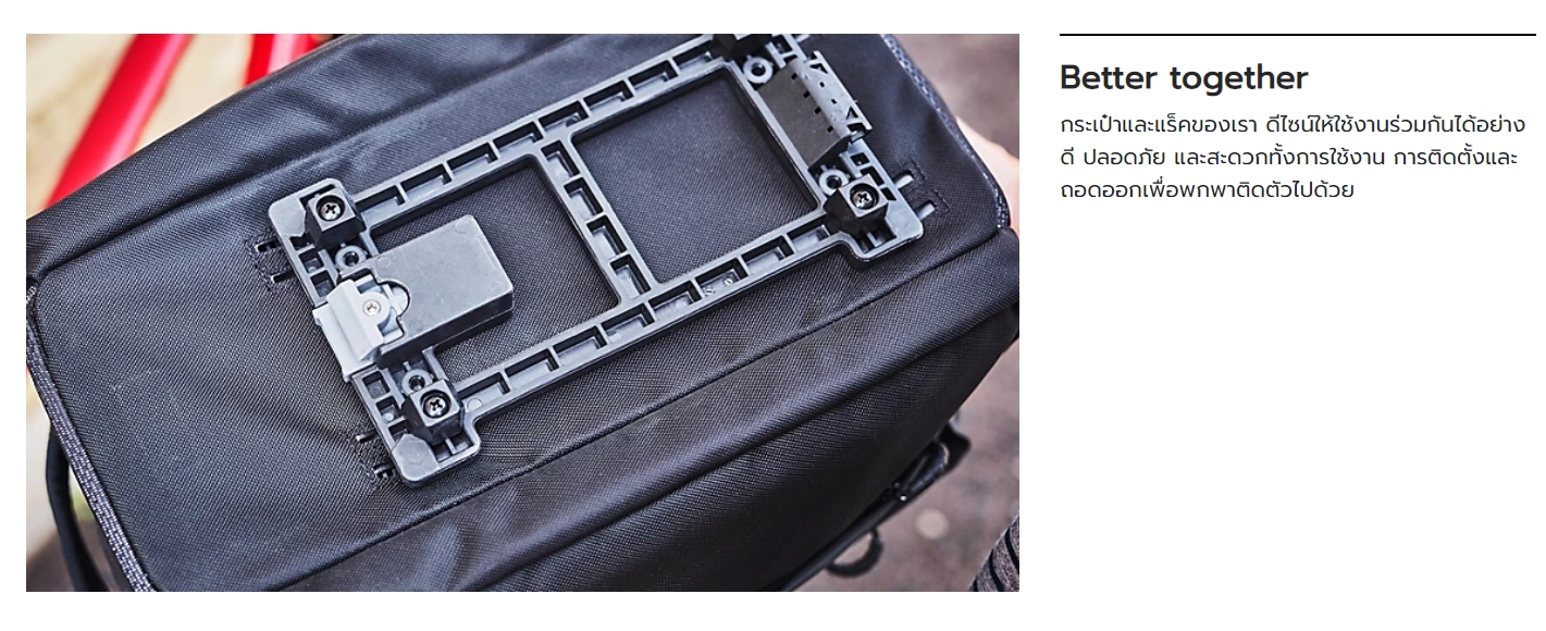 ตะแกรงหลัง Bontrager Backrack L Disc (รับน้ำหนัก 25 กก.) แร็ค MIK ติดตั้งได้ง่ายกับจักรยานดิสก์เบรค