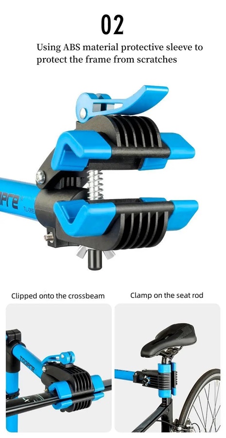 แท่นซ่อมจักรยานชั้นวางซ่อมจักรยาน TOOPRE TL-06L อลูมิเนียม