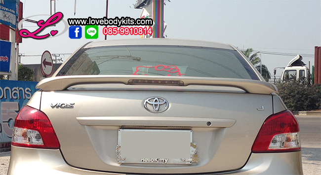 สปอยเลอร์ยกมีไฟเบรค V2 : VIOS 2007-2012