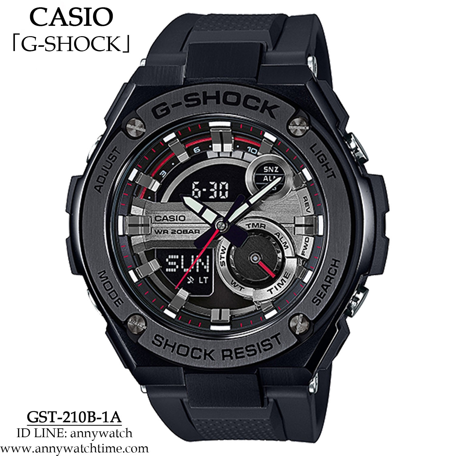 G-SHOCK GST-210B-1A