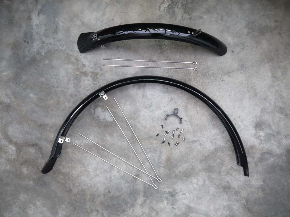บังโคลน VINCITA F01 Fender for 26"-700C wheel (หน้ากว้าง Wide 6 cm.)