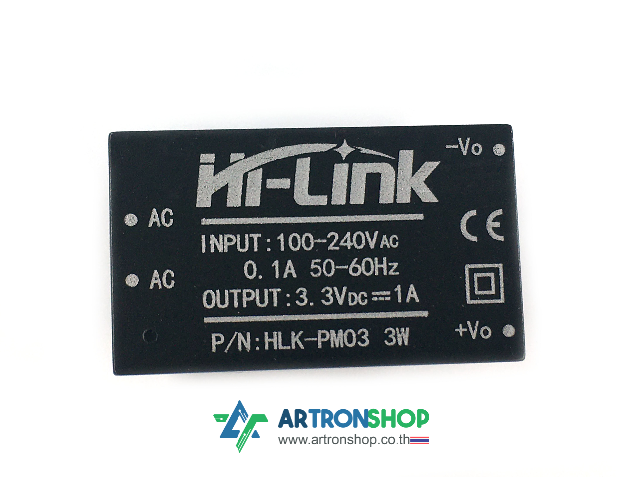 HLK-PM03 โมดูลจ่ายไฟ 3.3V 900mA