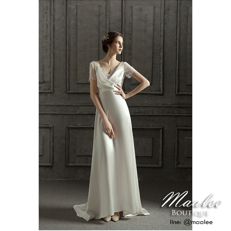 Pro-order ชุดเช่า ชุดแต่งงาน มินิมอล ชุดหมั้น