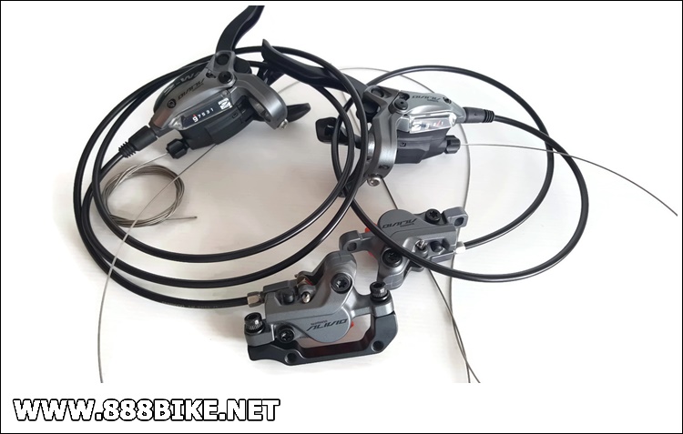 ชุดดิสเบรค ALIVIO หน้า/หลัง (มือเกียร์ติดมือเบรคดิส ST-M4050/ก้ามเบรค BR-M4050)