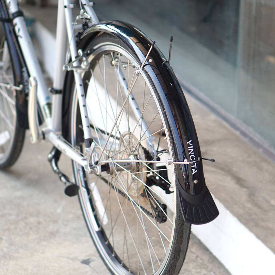 บังโคลน VINCITA F01 Fender for 26"-700C wheel (หน้ากว้าง Wide 6 cm.)