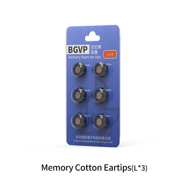 ขาย BGVP Memory Cotton จุกหูฟังเมโมรี่โฟม กันเหงื่อ กันฝุ่น ใส่ได้สบายหู