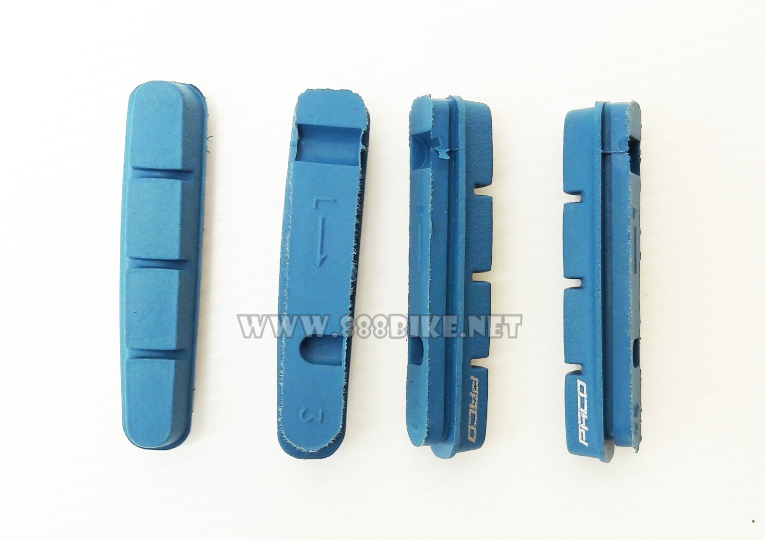 เฉพาะแผ่นยางเบรค PACO PRO LABEL CARBON RIM PADS (สำหรับขอบคาบอน 2 ล้อ)