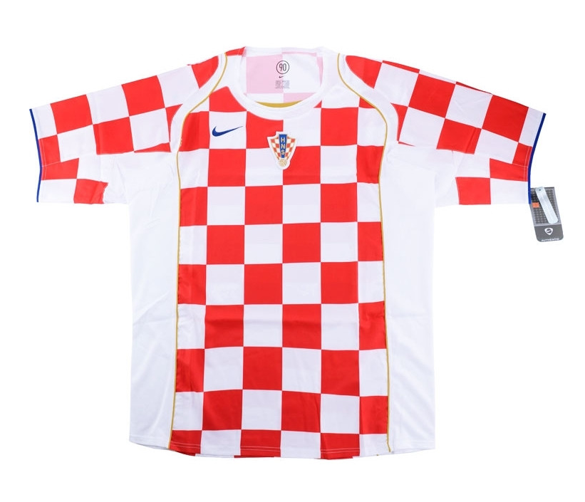 เสื้อทีมชาติโครเอเชีย 2004 2006 ทีมเหย้าของแท้