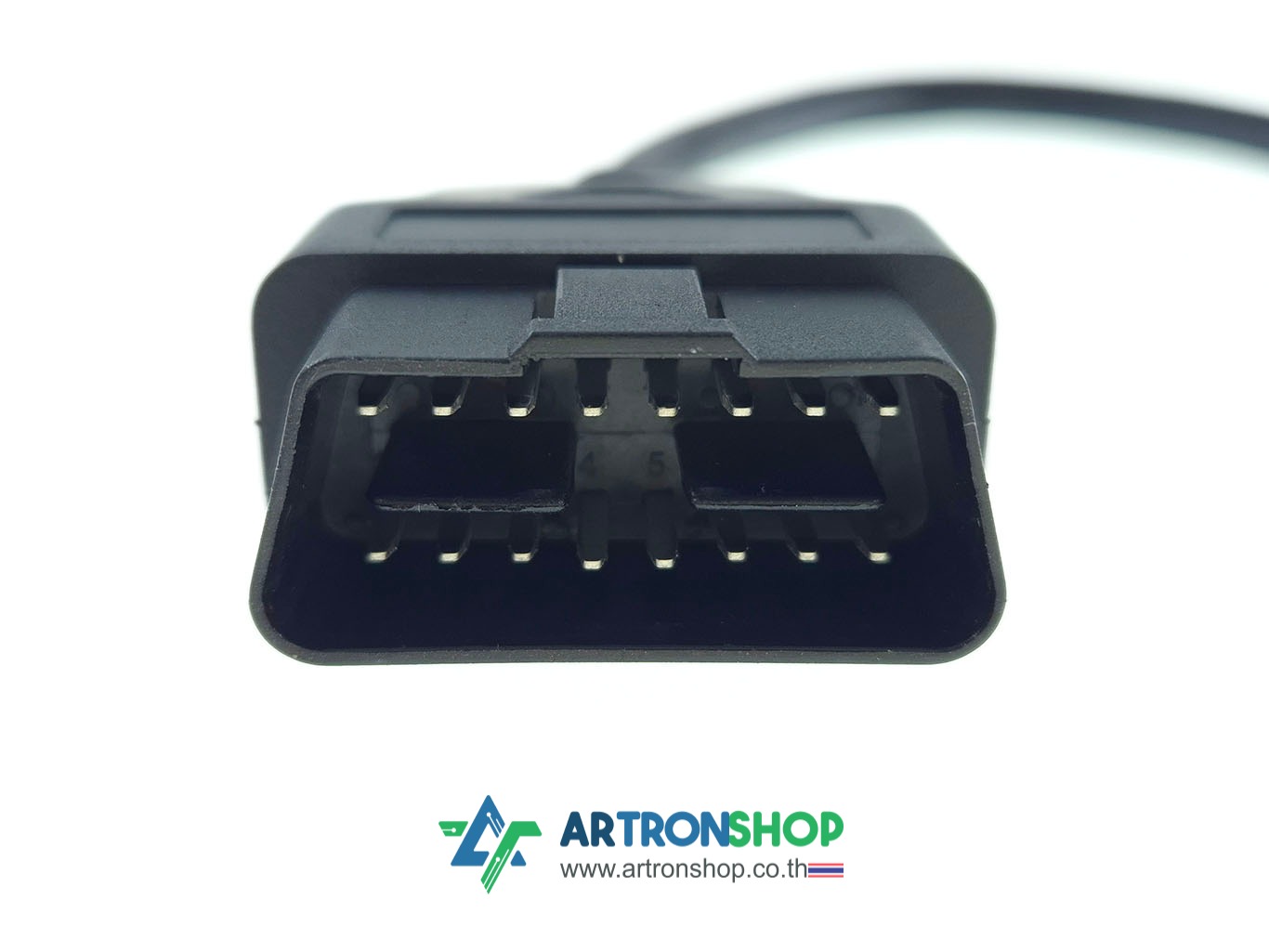 คอนเนคเตอร์ OBD2 OBD-II CAN Bus ตัวผู้ สำหรับเสียบรถยนต์