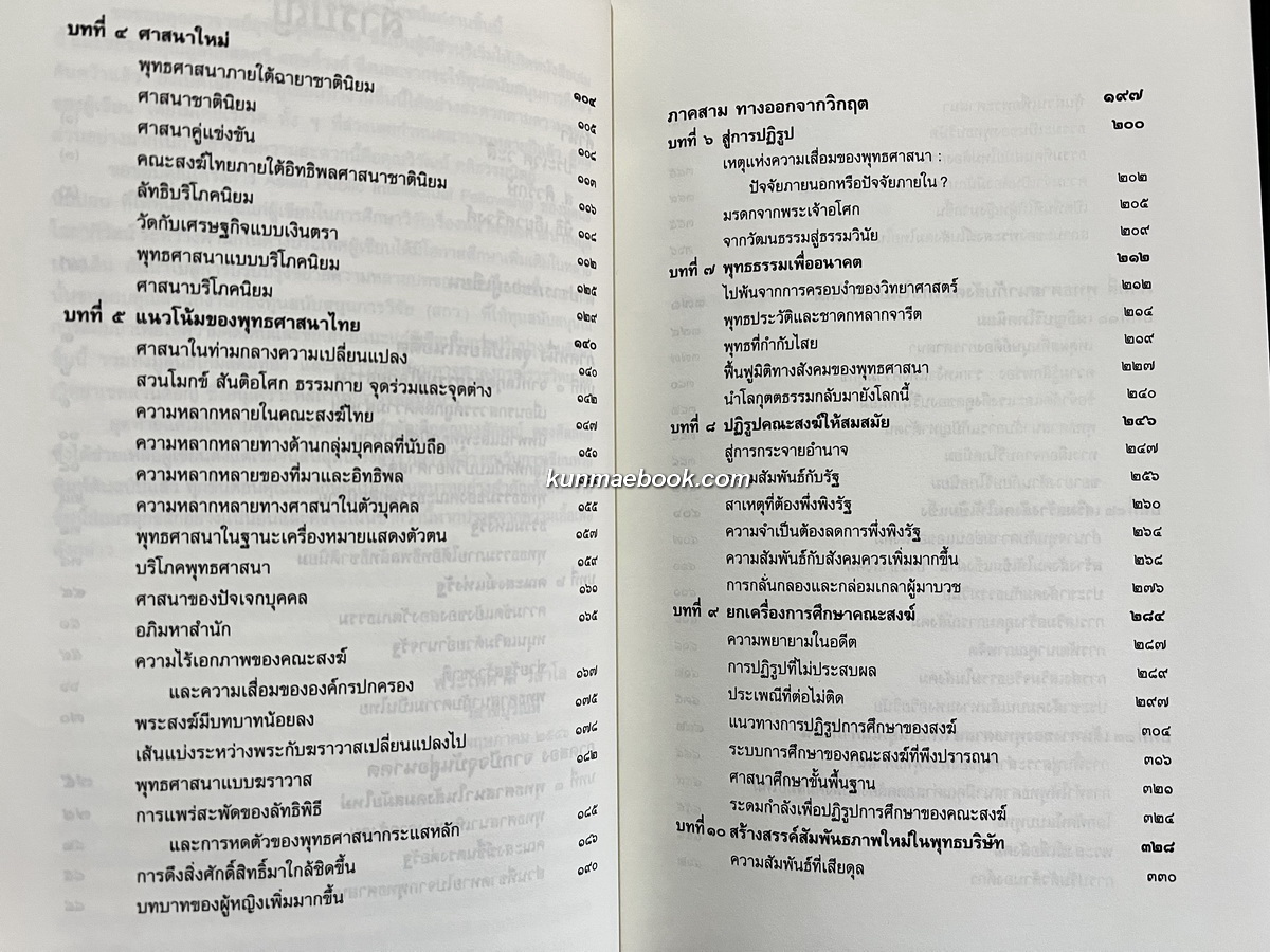 พุทธศาสนาไทยในอนาคตแนวโน้มและทางออกจากวิกฤต