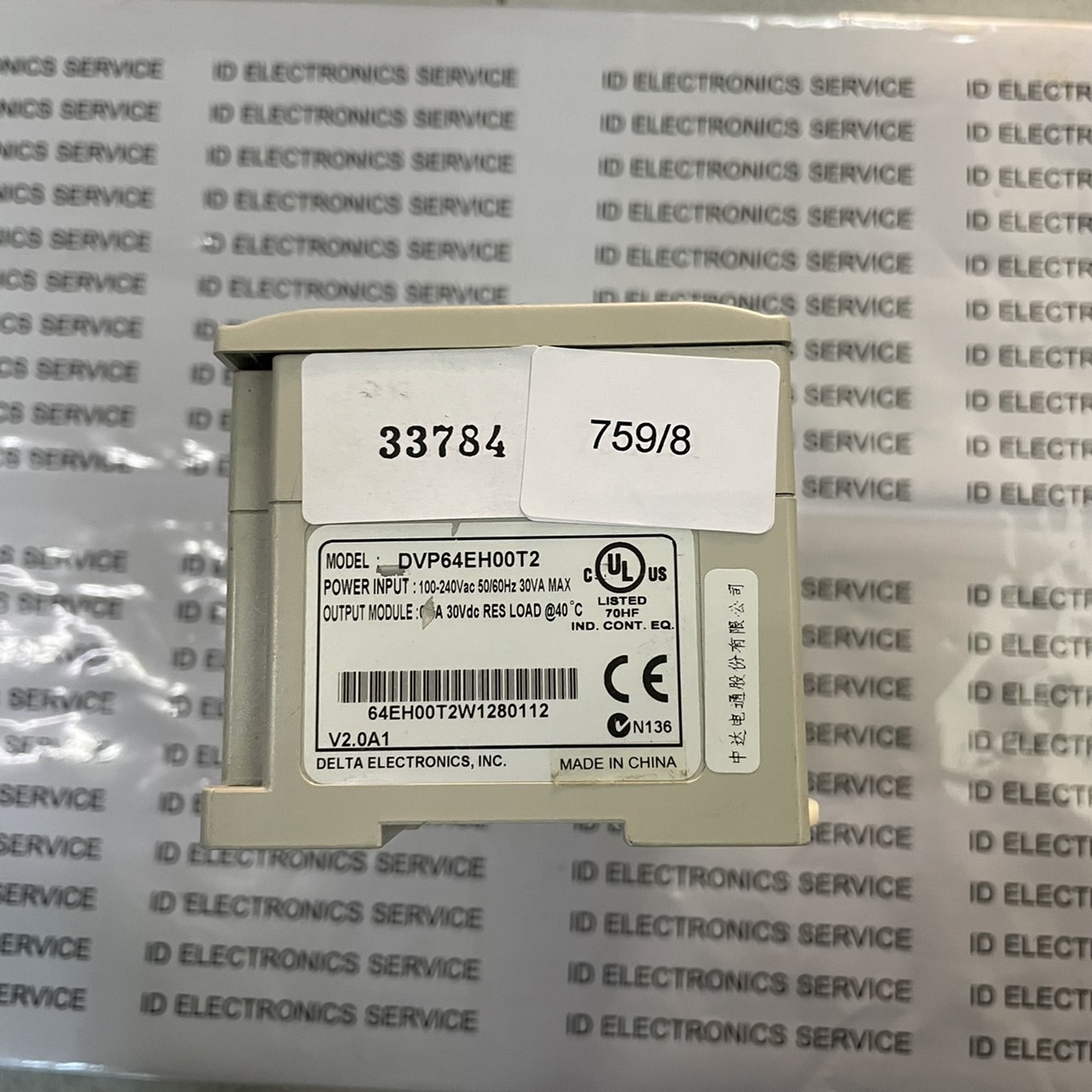 DVP64EH00T2 PLC " DELTA "