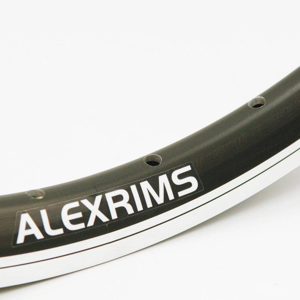 ขอบล้อ Alex Rims DA-16 ขอบล้อ 20", รถพับ สองชั้น สีดำ, 406 (28H,32H,36H)