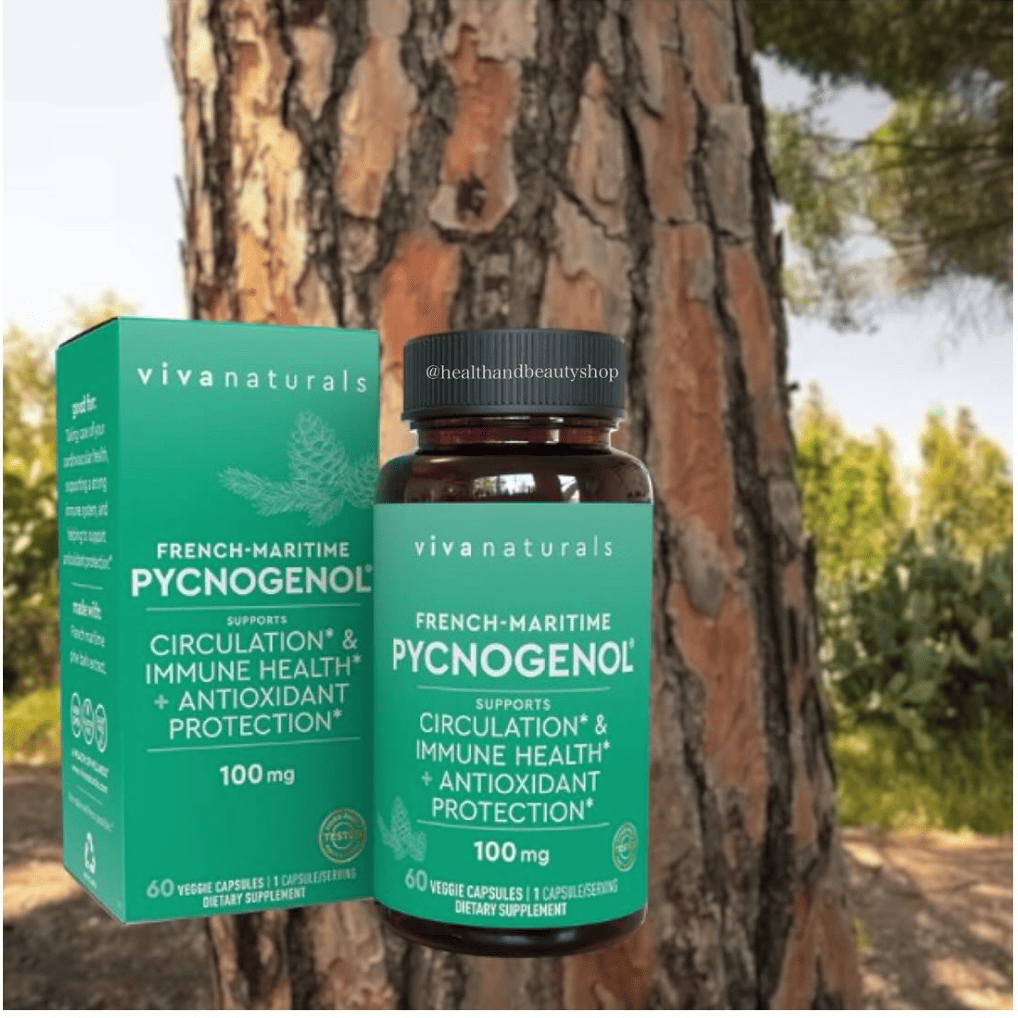Vivanaturals Pycnogenol 100 mg 60 Veggie Capsules