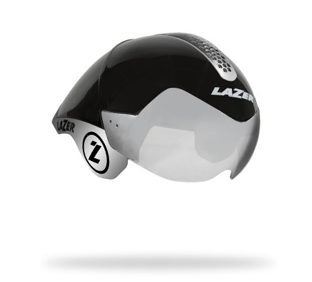 หมวก LAZER WASP AIR TRI, สีโครมดำ และดำส้มอมแดง ขนาด M-L