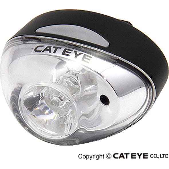 CATEYE ไฟหน้ากระพริบแคทอาย RAPID 1, TL-LD611, สีขาว (USB charge) Front Light