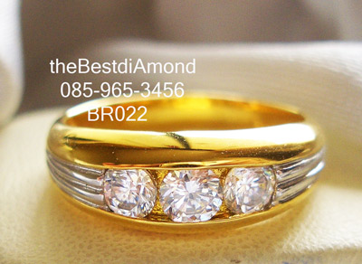 BR022R แหวนคู่ เก๋ๆๆ อีกแบบ งานสวย เรียบร้อย เป็นงานชุปสองสี 2 tone เป็นแบบ Unisex ใส่ได้ทั้ง ช ญ หรือใส่เป็นแหวนคู่