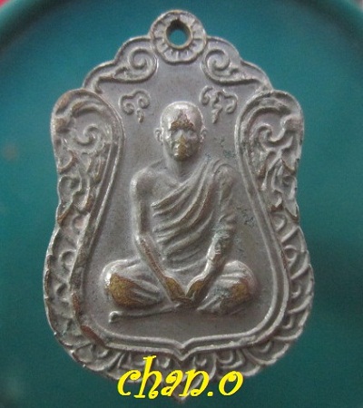 @@เหรียญกะหลั่ยปาก้า หลวงพ่อวัดเพรางาย อ.ไทรน้อย จ.นนทบุรี ครบรอบ5รอบ ปี2539@@@