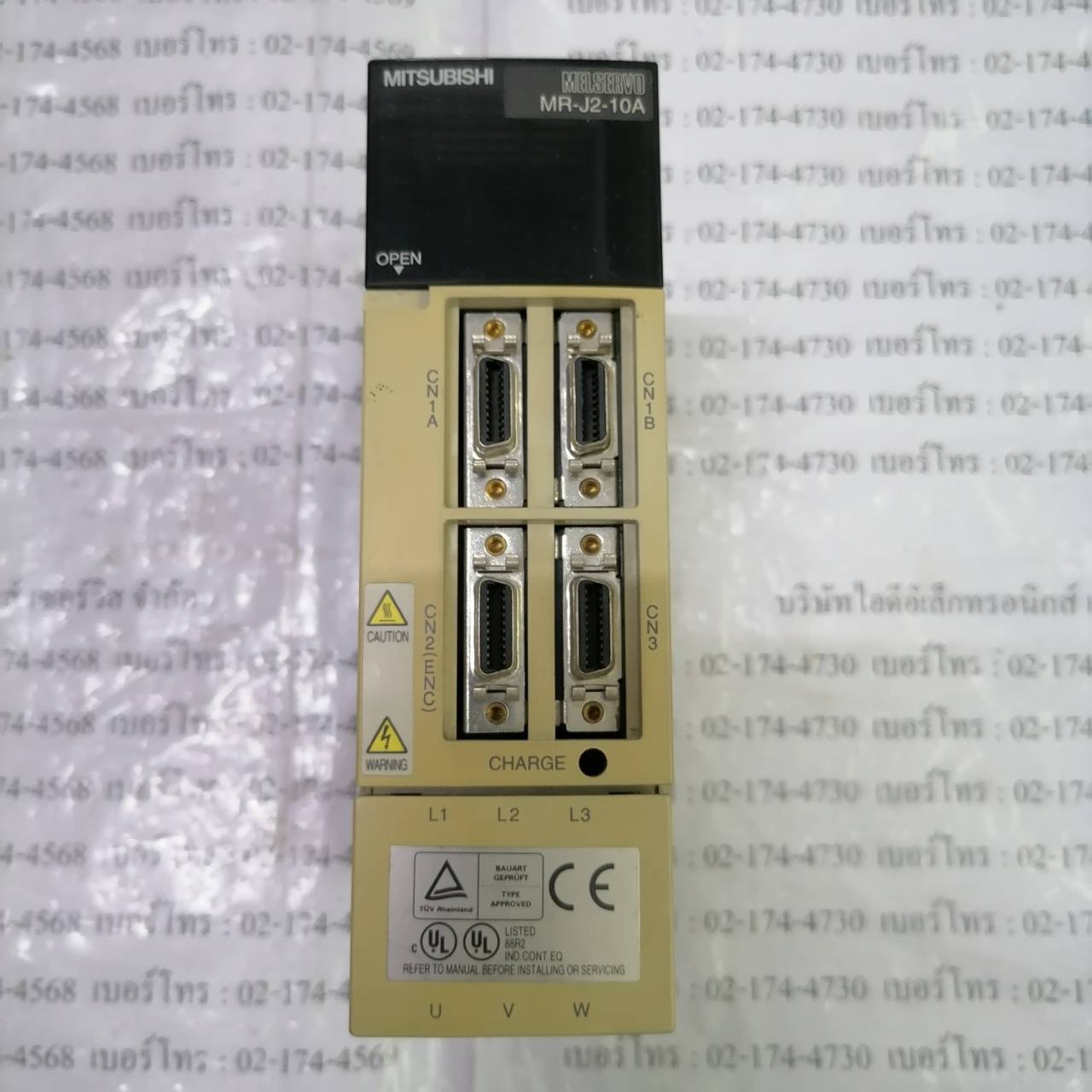 SERVO DRIVE “ MITSUBISHI ” รุ่น MR-J2-10A