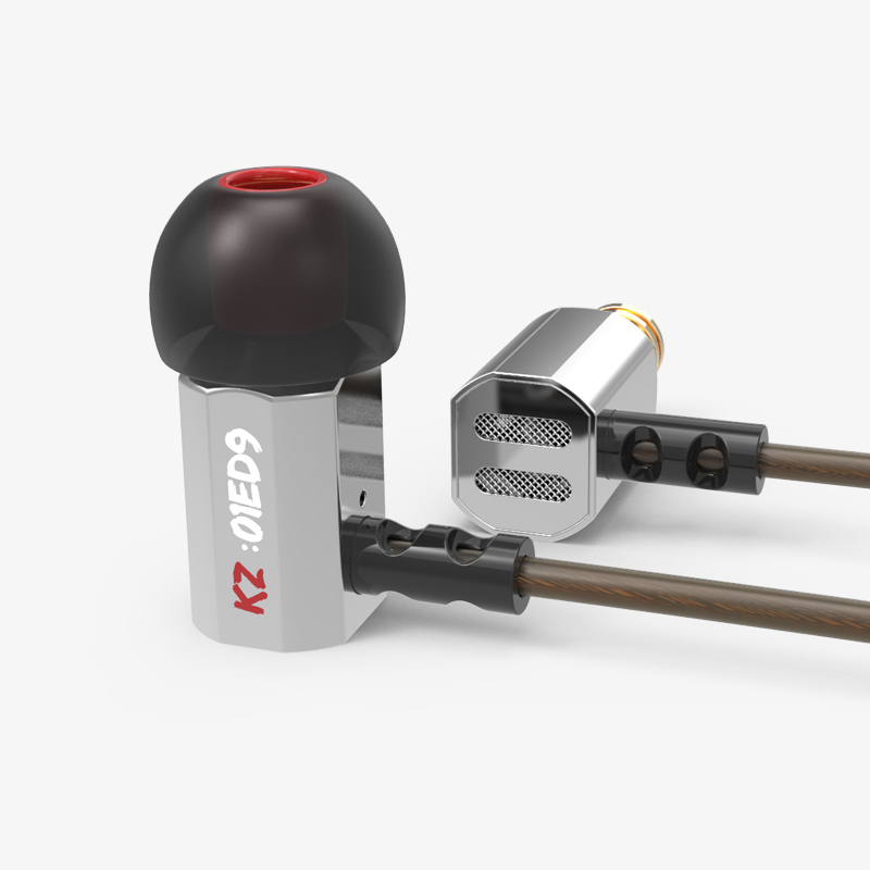 ขายหูฟัง KZ ED9 หูฟังเสียงดี เปลี่ยนท่อเสียงปรับเบสได้ มี 2 สี