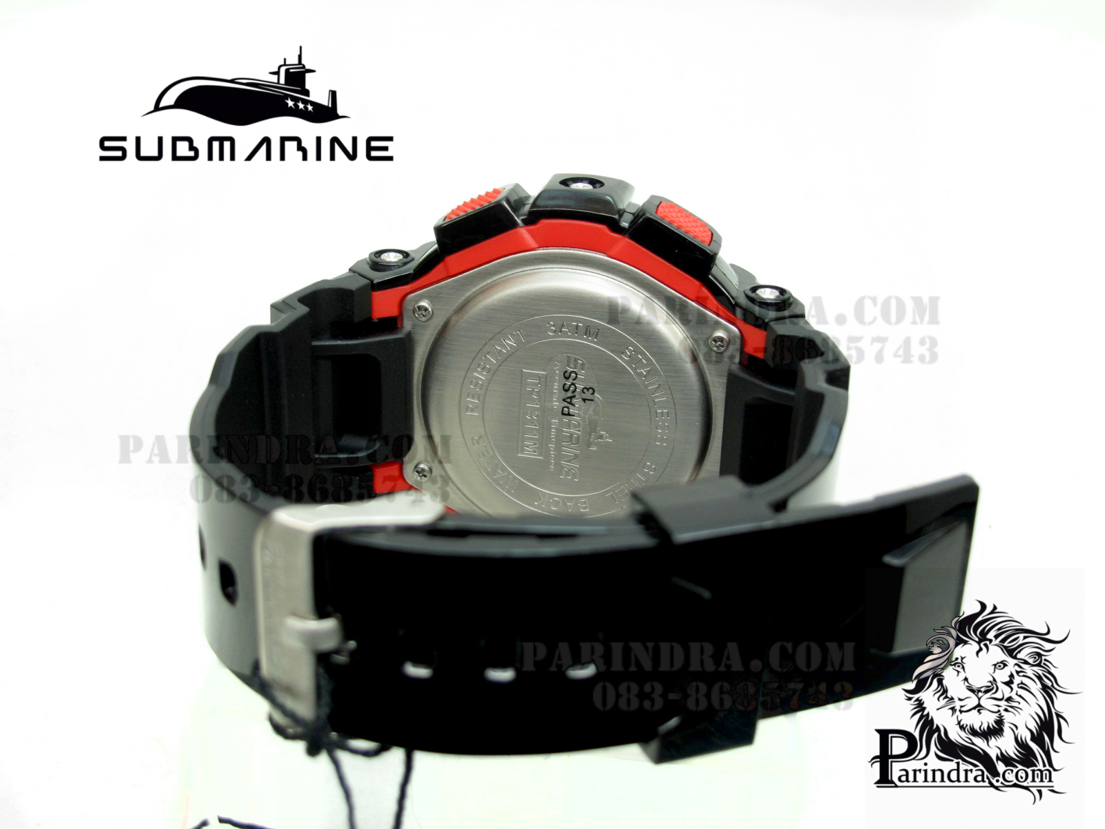 นาฬิกา US submarine รุ่น TP1311M ดำ-แดง