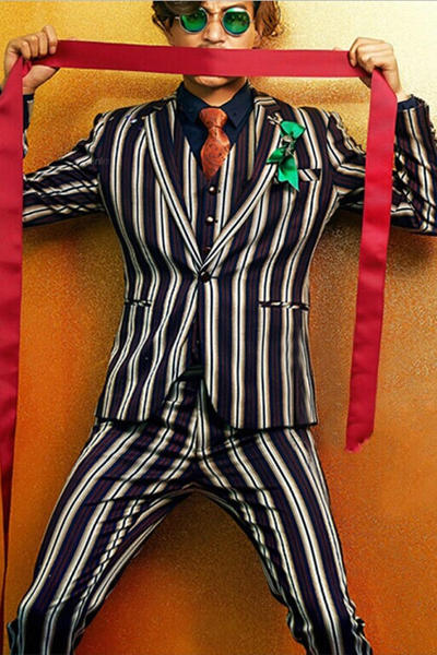 Pre-order ชุดสูทชาย ลายทาง