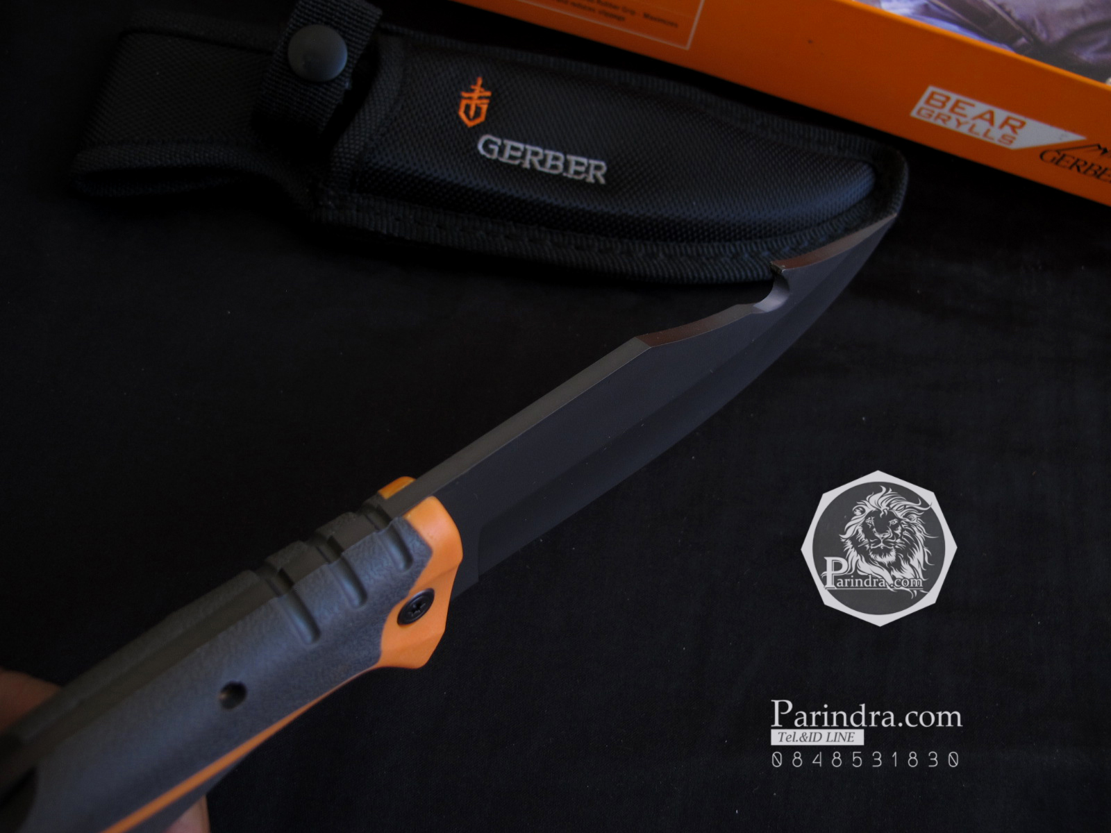 มีดใบตาย Gerber sheath knife model 31-000752 ปลายแหลมยาว ขนาด 10 นิ้ว (OEM)