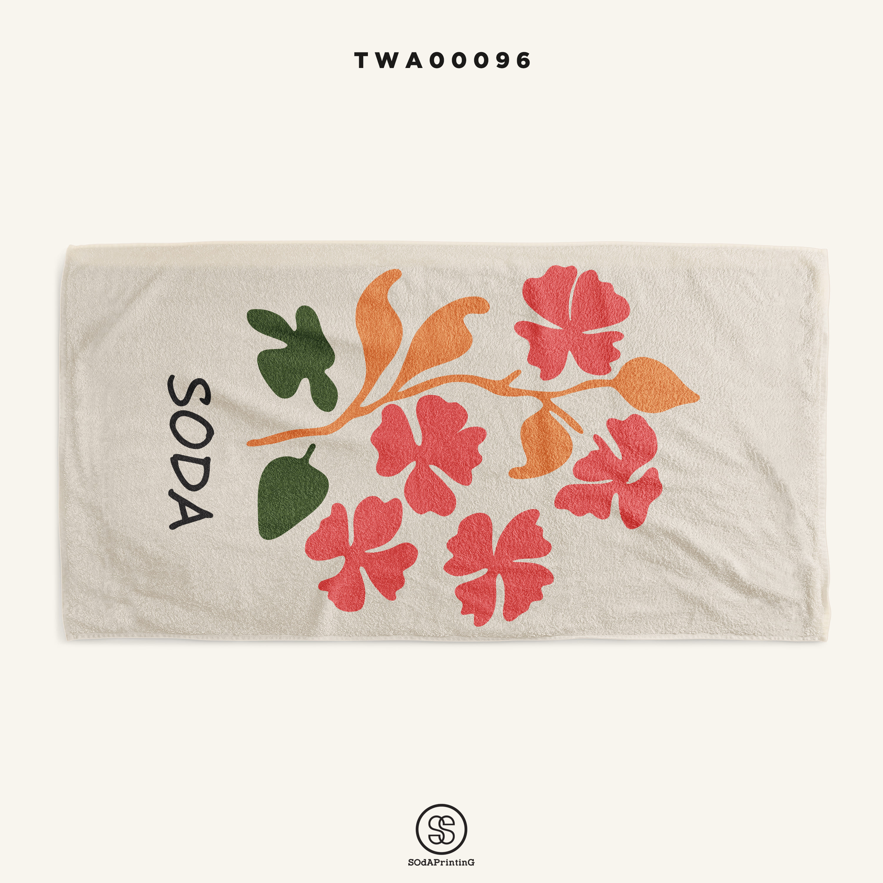 ผ้าเช็ดตัว SOdA รหัส TWA00096 #SOdAtowel #SOdAhome