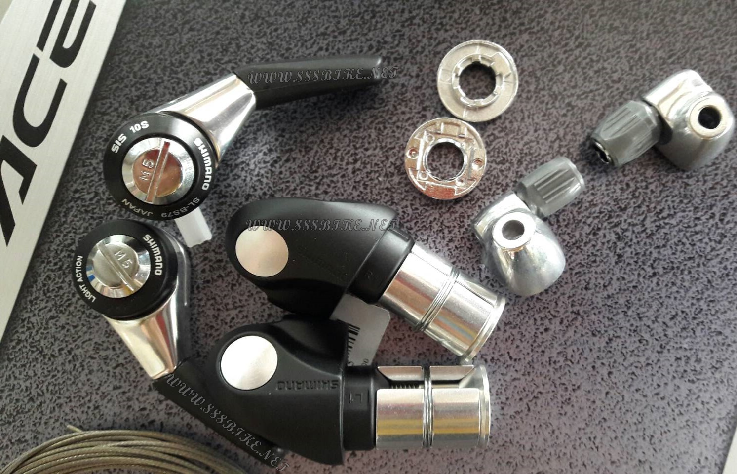 มือเกียร์สำหรับใส่ Bar end รุ่น SL-BS79, R/L 10สปีด