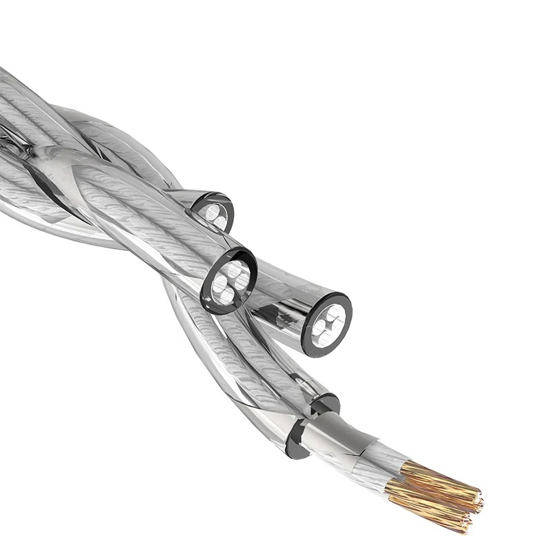 TANCHJIM CABLE R สายอัพเกรดหูฟัง ทองแดงผลึกเดี่ยวชุบเงิน ขั้ว2พิน0.78 ประกันศูนย์ไทย