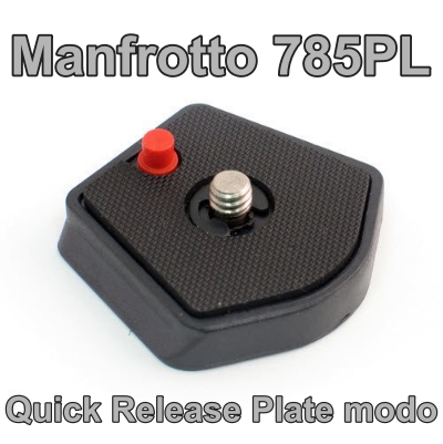 แผ่นรองฐานกล้อง Manfrotto 785PL Quick Release Plate modo สำหรับ modo ประกันศูนย์ 5 ปี