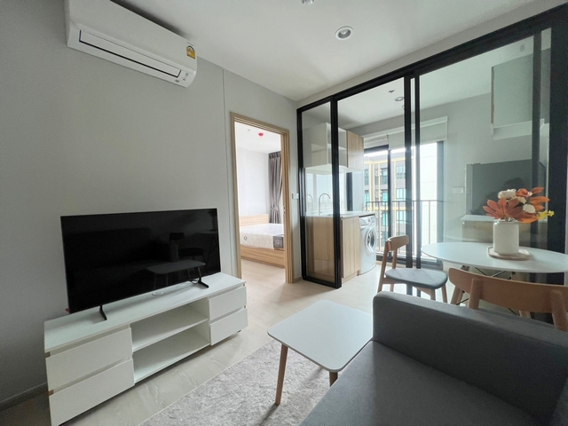 ให้เช่า นิว คอนเน็กซ์ คอนโด ดอนเมือง ตึก C 25 ตร.ม.ห้องใหม่ เฟอร์ครบ มีเครื่องซักผ้า ใกล้สนามบิน