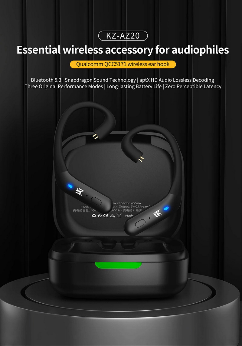 KZ AZ20 Module Bluetooth 5.3 อัพเกรดหูฟังให้ไร้สาย ประกันศูนย์ไทย