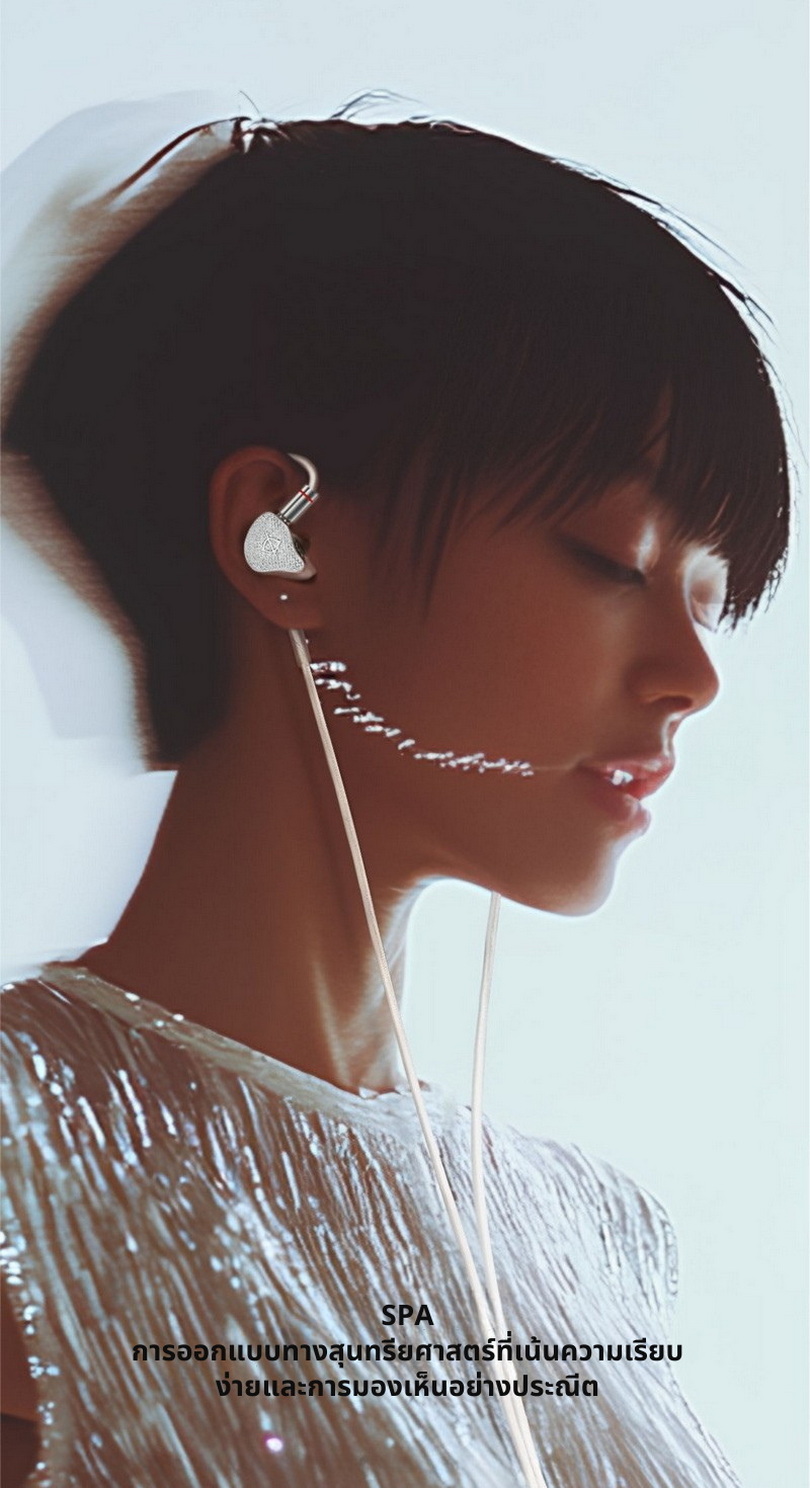 Ear Acoustic Audio SPA-Hi End Ultra หูฟัง IEMs ไดรเวอร์ Dynamic ไดอะแฟรมบอลไททาเนียม ประกันศูนย์ไทย