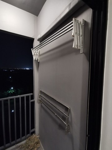 ให้เช่าคอนโด ดิ เอ็กเซล คูคต ตึกC 25 ตรม.เฟอร์ครบ มีเครื่องซักผ้า มีกระจกกั้นห้อง พร้อมอยู่