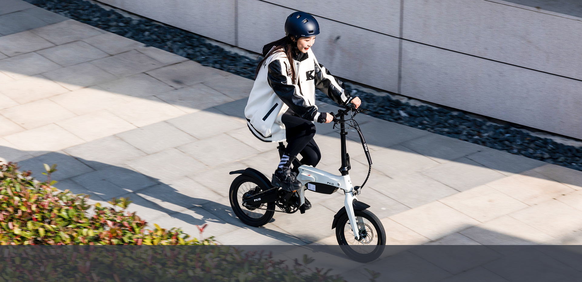 PIXED LIGHT P2 Electric Bike Bicycle 16 Inch E-Bike 250W Motor E Bike Folding Ebike