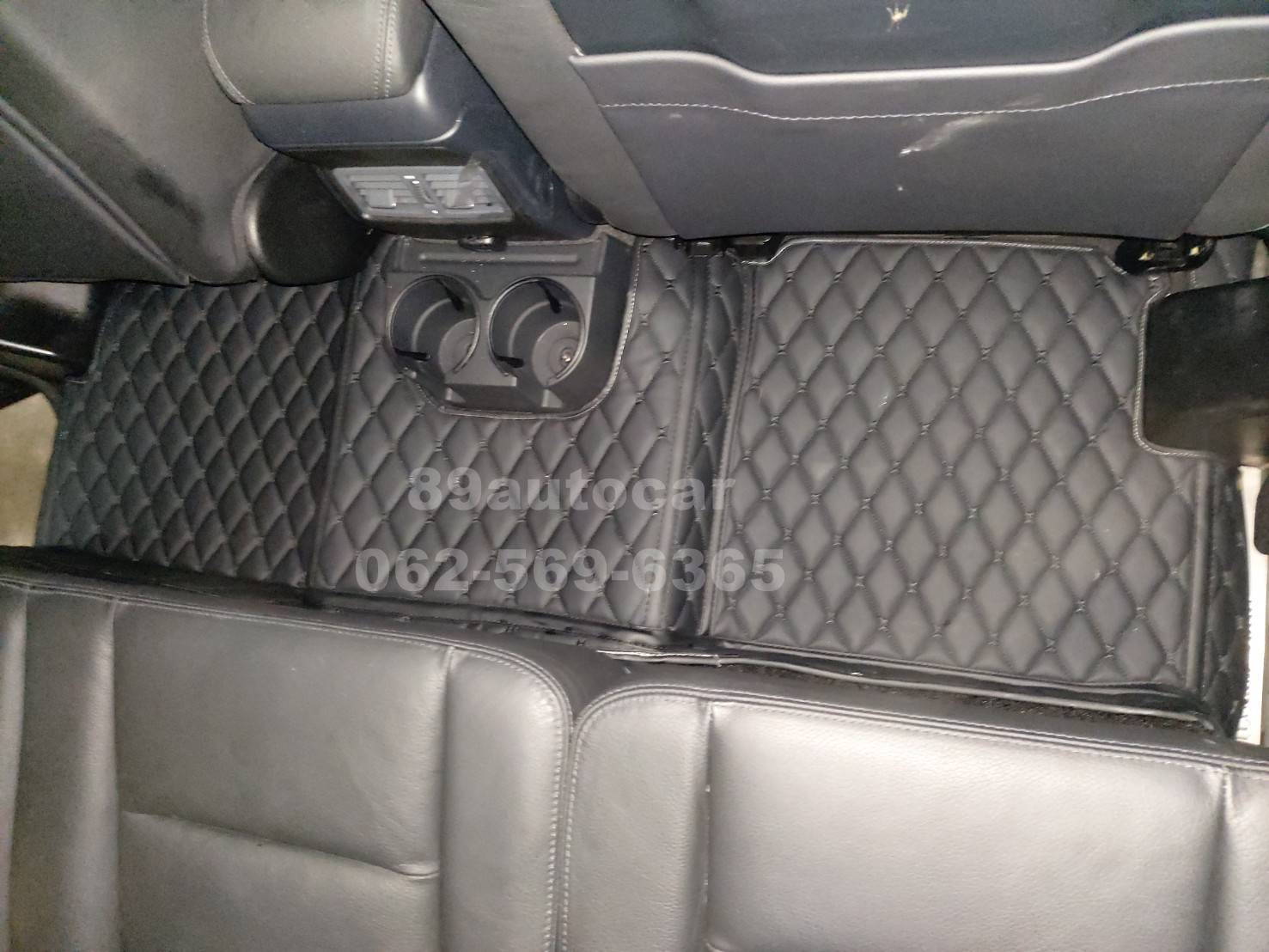 พรมรถยนต์ Benz G350d ปูพรมหกดี สีดำล้วน เต็มคัน