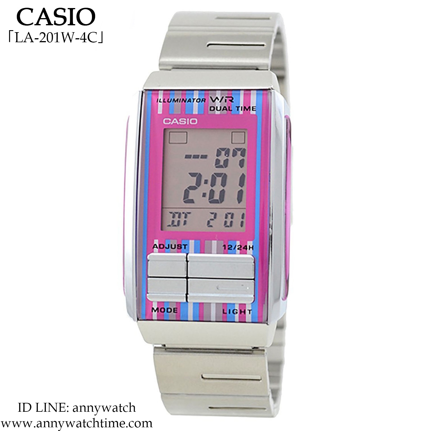 CASIO LA-201W-4C
