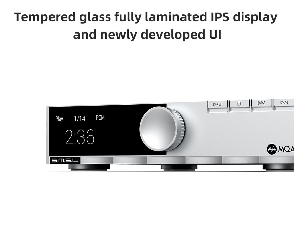 SMSL PL200T เครื่องเล่นซีดีตั้งโต๊ะขนาดกะทัดรัด รองรับ MQA-CD ประกันศูนย์ไทย