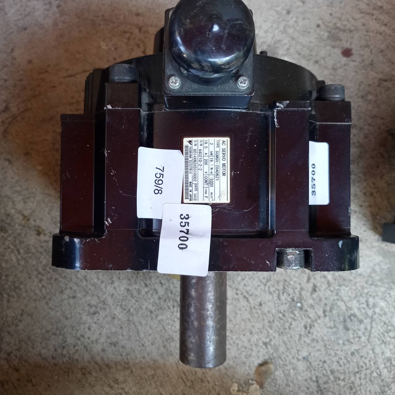 SGMGV-20ADB21 SERVO MOTOR " YASKAWA "