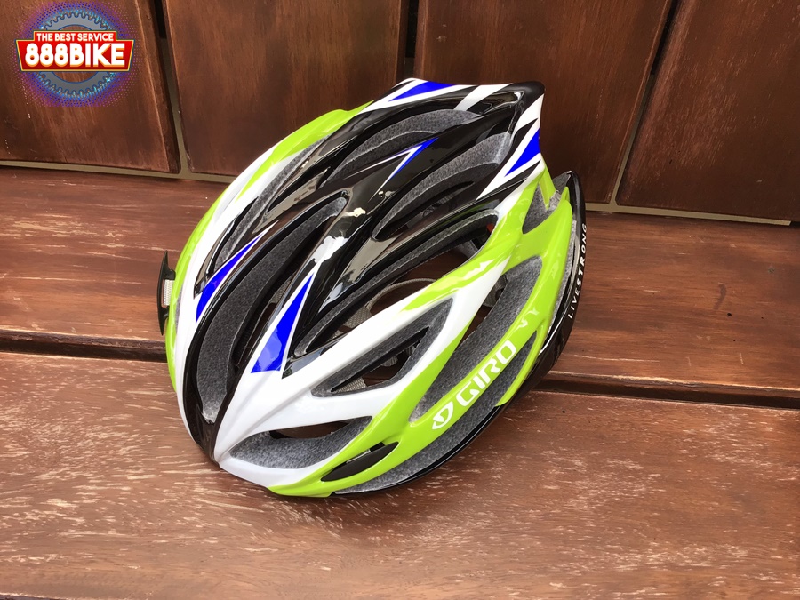 หมวกจักรยาน GIRO MTB/ROAD HELMET หมวก LIVESTRONG Inmold